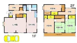 東京都調布市西つつじケ丘2【一戸建】の間取り