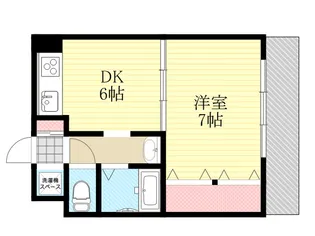 シェリール木村3【1階】の間取り