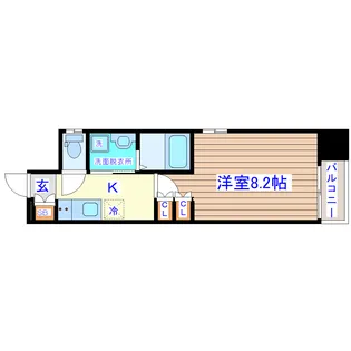 パークス【5階】の間取り