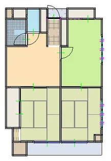 サンハイツ長者【7階】の間取り