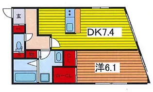 Designers Maison Qt Ikebukuro【5階】の間取り