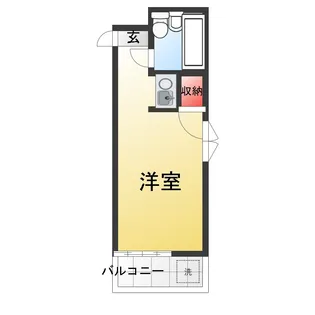 スターシェモア笹塚【1階】の間取り