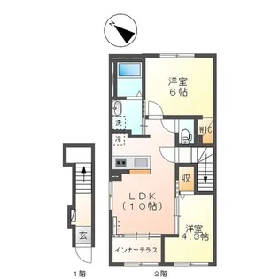 リオグランデ早稲田III【2階】の間取り