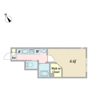 ミハス経堂宮坂【1階】の間取り