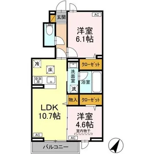 grand jete【1階】の間取り