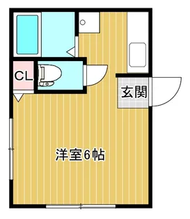 ぷちはいむめもるIII【2階】の間取り