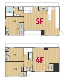 緑マンション【4階】の間取り