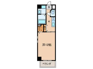 プラマ-III番館【2階】の間取り