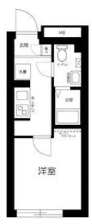 Residence 武蔵小山【2階】の間取り