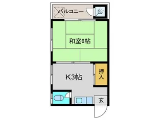 杉本ビル【5階】の間取り