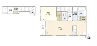 リーブルファイン三郷高州1号棟【1階】の間取り