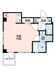 オークレスト南砂【2階】の間取り