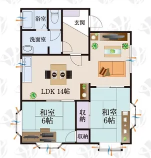 b’CASA吹上IIIre-born【2階】の間取り