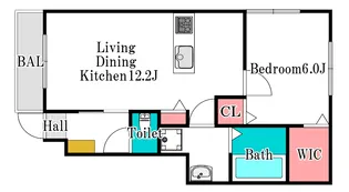 セントロイエル【1階】の間取り