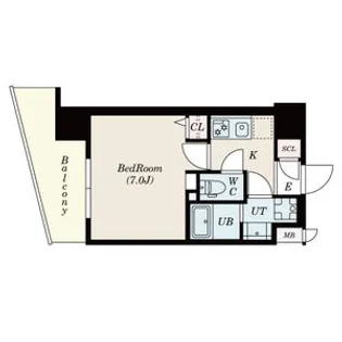 S-RESIDENCE浅間町【10階】の間取り