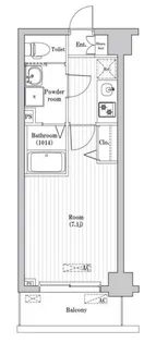 N stage西船橋II【2階】の間取り