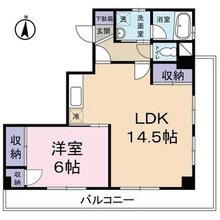 KSマンション辻南【3階】の間取り