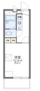 レオパレストリド【2階】の間取り
