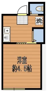 千駄木ハイム【1階】の間取り