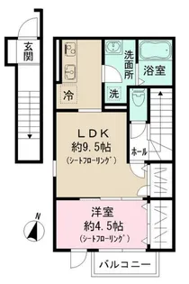 felice S【2階】の間取り