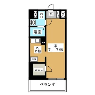 リベール名駅南【9階】の間取り