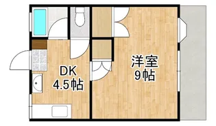 アートエスポワール【1階】の間取り