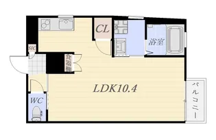 ネオアクシス鹿児島中央【3階】の間取り