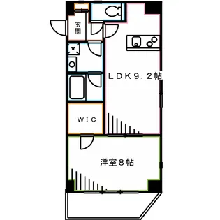 ボナール・A【6階】の間取り