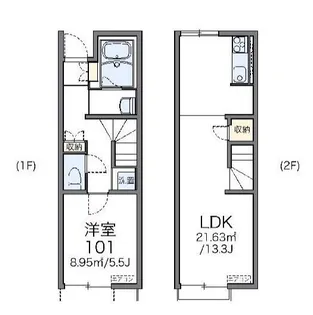 レオネクストフィオーレIIIの間取り