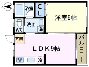 アーバンノナカ【2階】の間取り
