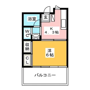 エスペランサ【1階】の間取り