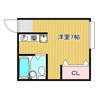 エクセルシティ熊取【2階】の間取り