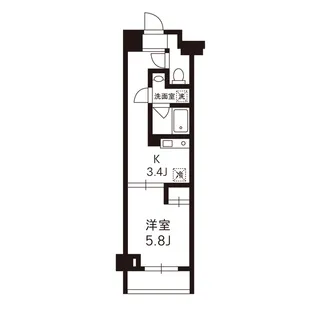 KOA吉祥寺【2階】の間取り
