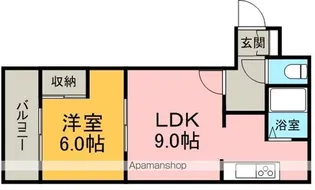 Progress新琴似【3階】の間取り