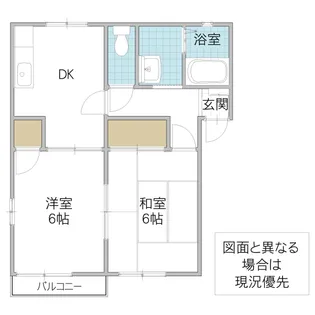 シヤトー【2階】の間取り
