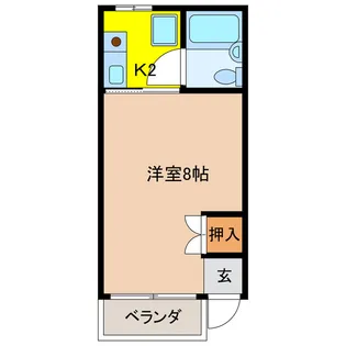 マンション小森【1階】の間取り
