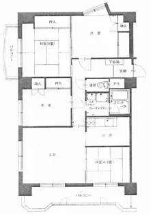 ロジェ3.2【7階】の間取り