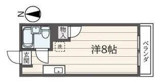 メゾンソレイユ【2階】の間取り