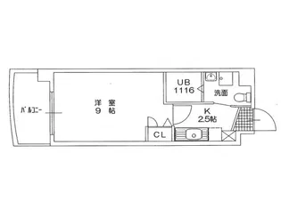 ベルガ北方【4階】の間取り