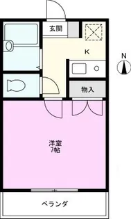 ゴールドリーフ【1階】の間取り