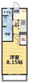 クレフラスト東仙台駅南【1階】の間取り