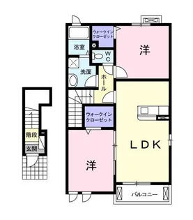 ダル・セーニョ【2階】の間取り