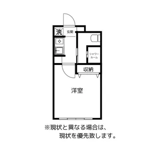 つかさハイツ五福2号館【1階】の間取り