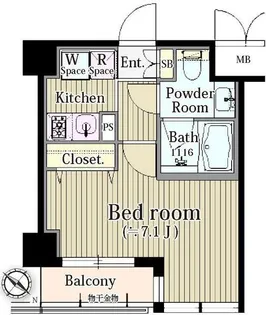 アットホームレジデンス【4階】の間取り