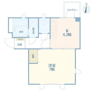 メゾン・ド・エスペランス【2階】の間取り