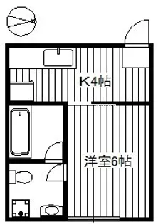 ブランミュール【2階】の間取り
