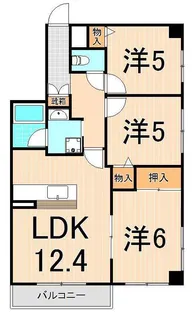 パークサイドaoi【4階】の間取り