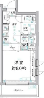 アルテシモジーノ【5階】の間取り