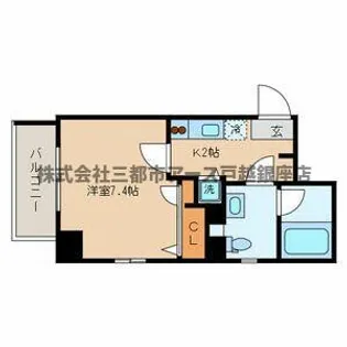 PARK STAGE・K【4階】の間取り