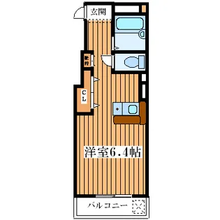 カーサカワタ【2階】の間取り